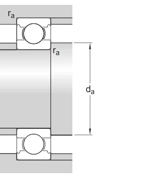 Bearing abutment drawing